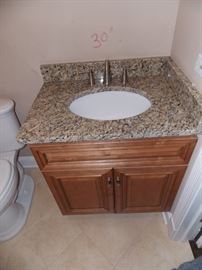 granite vanity sink faucet