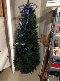 Lots of Christmas items including this tree
