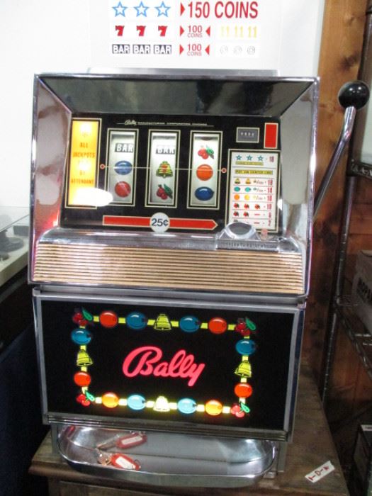 Bally 25 Cent slot machine