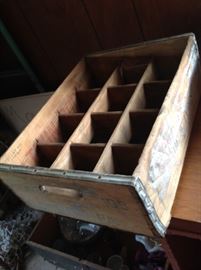 Lots of Antique Wood Crates with Company Markings - $ 30.00 - $ 50.00 each