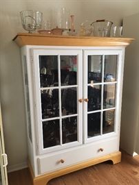 Great Cabinet -- and it is filled with Avon Ruby Red Cape Cod