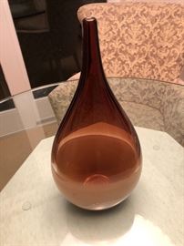 Two-tone Teardrop Vase By Caleb Siemon