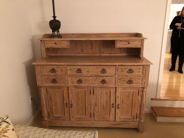 Vintage style country style sideboard 