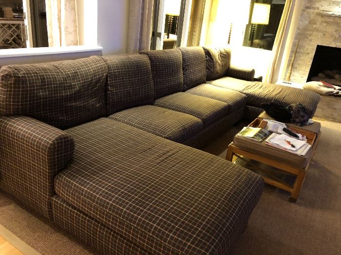Beautiful sectional sofa made by Duralee 