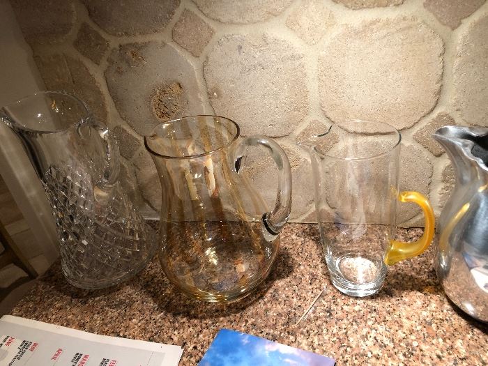 cut glass pitcher