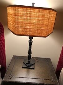 Jamie Young bronze table lamp