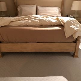 footboard of the king size bed