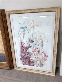 Linda Tullis Floral Watercolor Monoprint