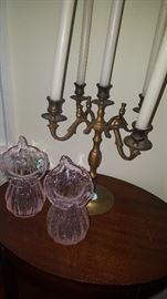 Pair of Murano Style Vases