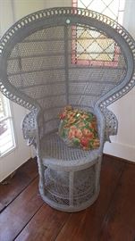 Peacock Chair...perfect for the Addams Family or your family. 