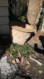 Several Terra Cotta Planters...because winter WILL end one day.