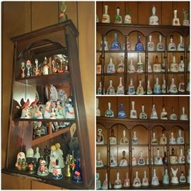 Bell collection & display shelves.