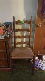 Ladderback chairs (4 available)