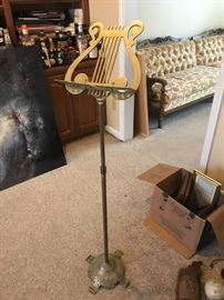 #14 Brass Music Stand 42" $65.00