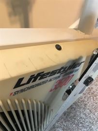 #20 lifestyler 3500 airdyne exercise bike $35.00