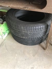 #34 235/r18 Tires Falken (2) $30 each $60.00