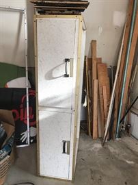 #35 Chelsea furniture Metal Trim Wood Drawers cabinets 2 drawers (2) $30 each