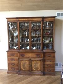 BUBBLE GLASS CHINA CABINET