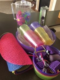 Colorful patio party serve set!