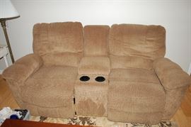 Second picture of reclining sofa - LazyBoy