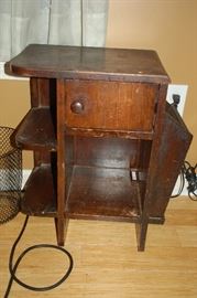 Antique magazine rack/shelf