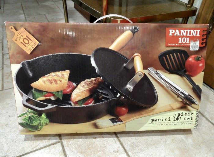 Panini 101 electric panini maker (New)