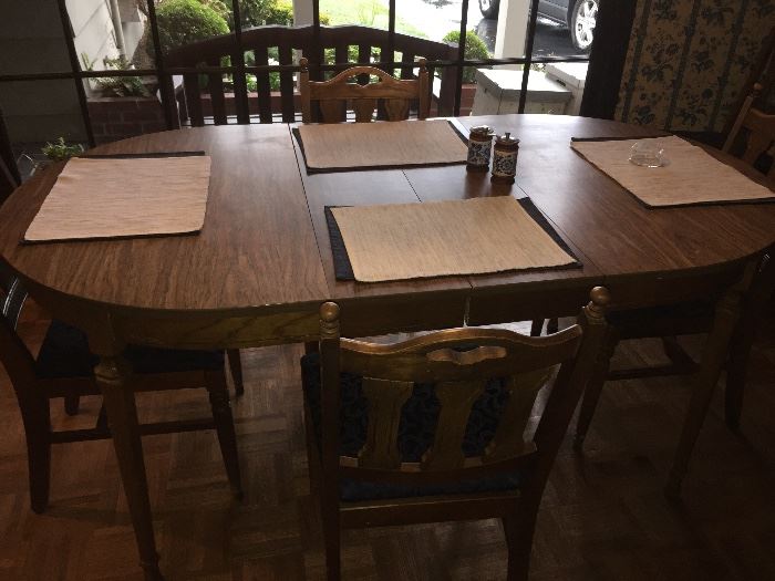 dining set for sale - six chairs