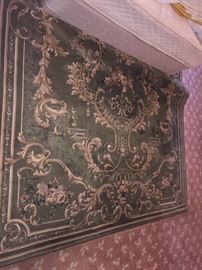Roccoco style carpet - $60