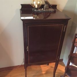 music cabinet for sale asking $130  19"w x 14"d  x 41" h