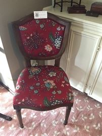 one of a pair of terrific side chairs from the Empire State Chair Co. asking $140.00