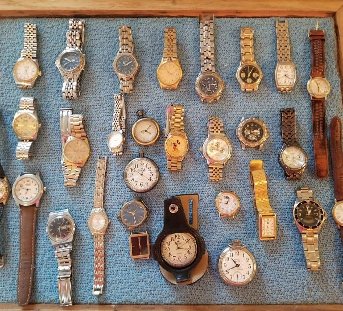 Huge selection of watches