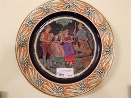 Just look at these randy Germans, sporting lederhosen and big ol' guns! The local lady talent is digging it.          The edelweiss border is the sheisse! 