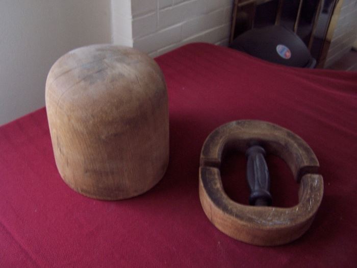 Vintage Hat Form and Stretcher