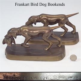 Artz Frankart Bird Dog Bookends