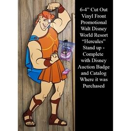 Msc Disney Promotional Herculese Stand Up