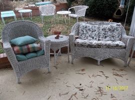 wicker furniture