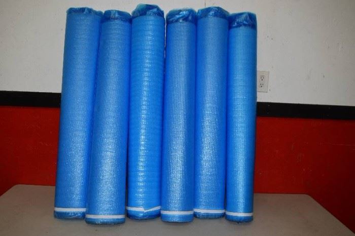 6 Rolls Vapor 3 in 1 Blue Flooring Underlayment