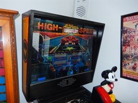 Williams High Speed Pinball   Working
