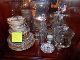 Ironstone Chinese pattern  18th Century set