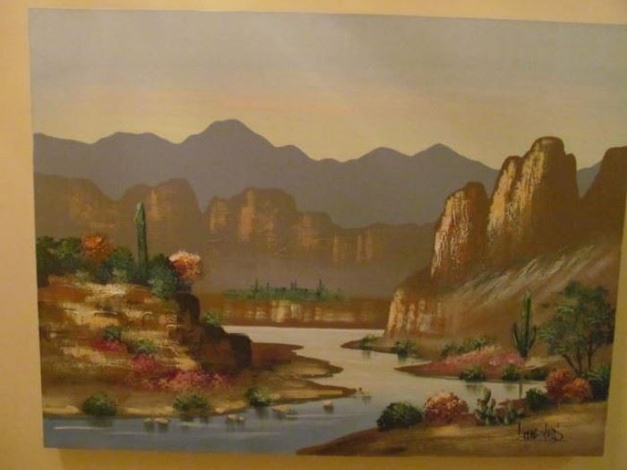river valley painting