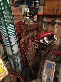 Tools, garden, household, shed items