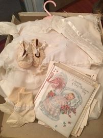 Vintage Christening outfit 