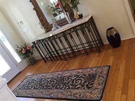 Runner, front entry area