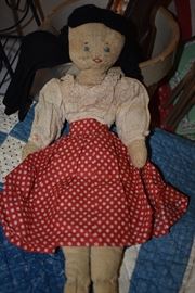 Folk Art Hand Crafted Doll