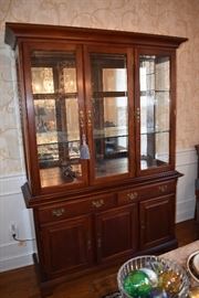 Lighted China Cabinet