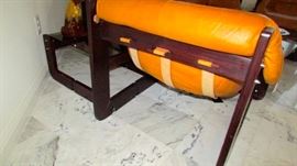 Back view of a chair