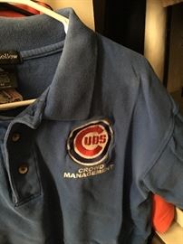 Are you Cubs fan enough to wear a crowd management polo?