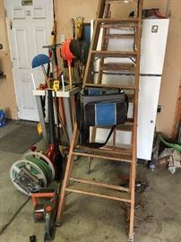 Ladder, Fridge is for sale too!