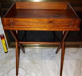  antique trey table