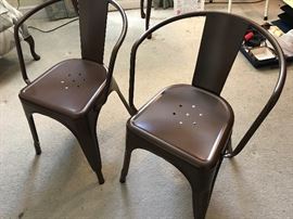 Like New Metal Chairs